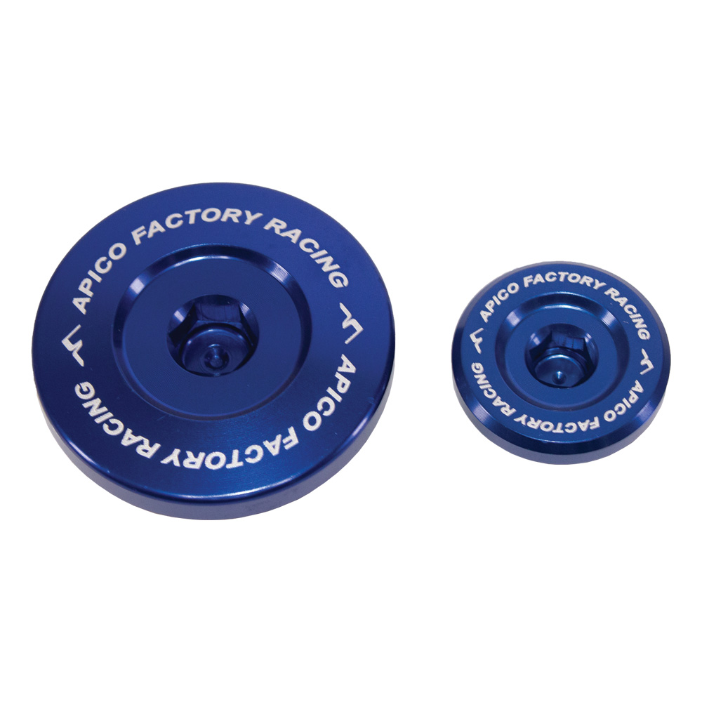 ENGINE PLUG YAM/FAN YZ450F 23-26,  YZFX/WRF450 24-26, XXF450 24-26  BLUE